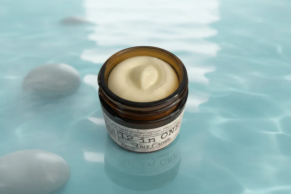 12 in One Face Cream Toning, Tightening & Moisturizing Facial Cream with Pumpkin Oil & Niacinamide - smittyslittlefarm