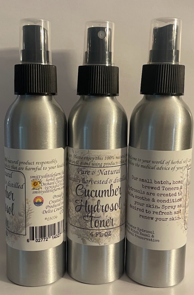 Cucumber Hydrosol & Witch Hazel Skin Toner