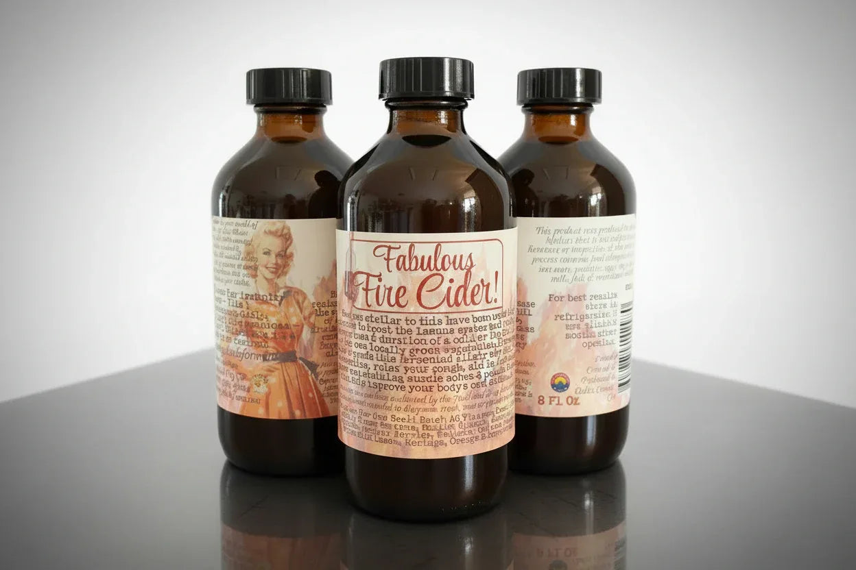 Fabulous Fire Cider – Traditional Herbal Tonic, Small Batch & Locally Crafted - smittyslittlefarm