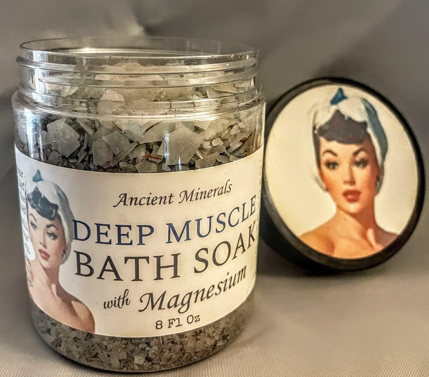 Ancient Minerals Bath Soaks with Magnesium Herbal Magnesium Soaks for Muscle Relaxation, Skin Comfort & Stress Relief - smittyslittlefarm