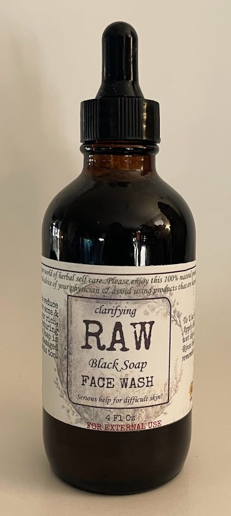 RAW Clarifying Face Wash with African Black Soap