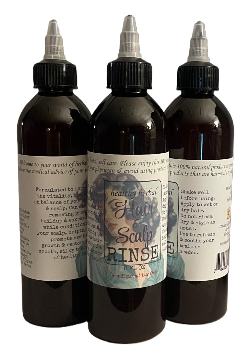 Healthy Herbal Hair & Scalp Soothing Rinse