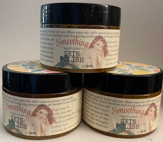 Smoothing Skin Polish Sugar Scrubs for Bath or Shower