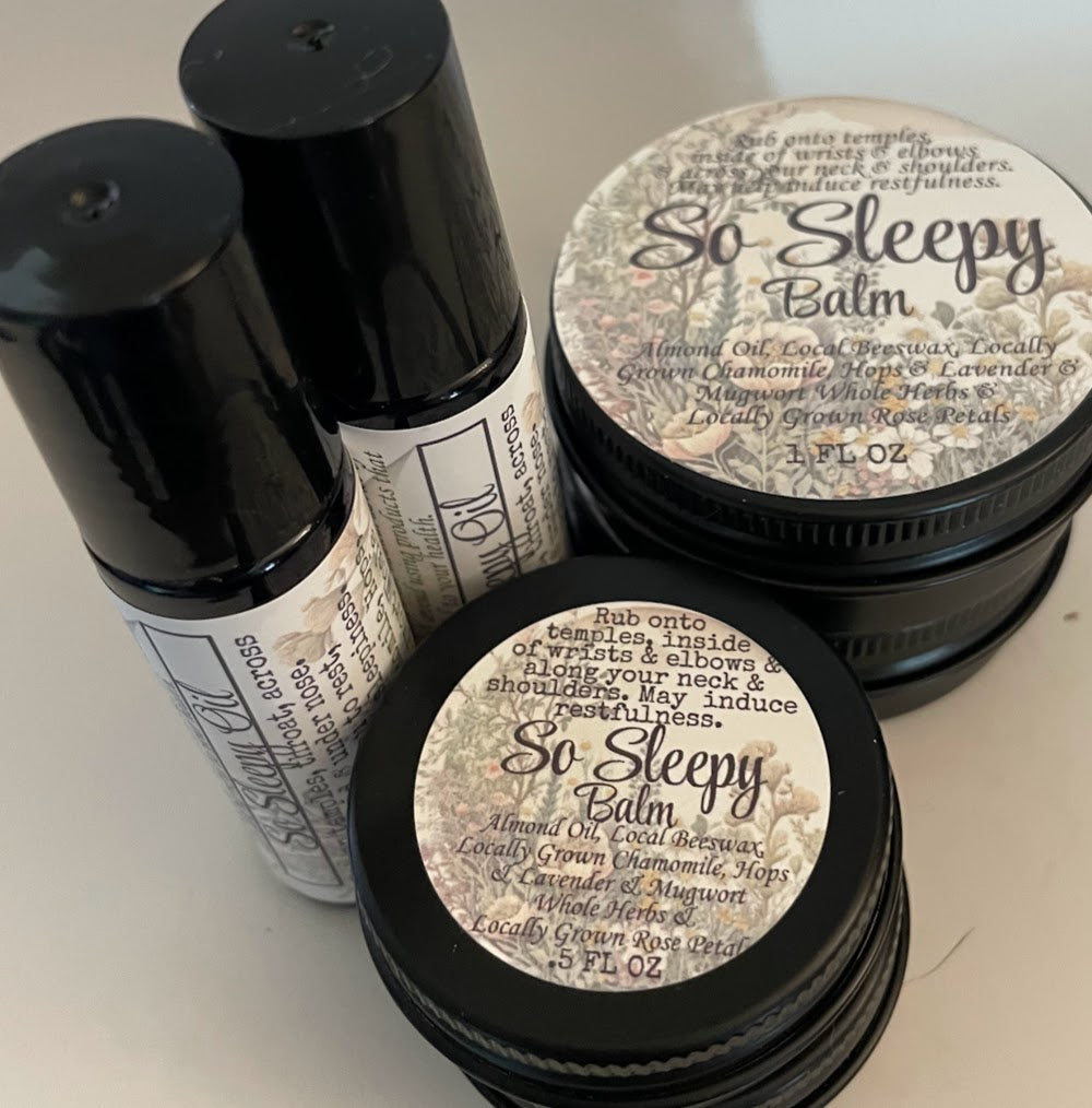 So Sleepy Balm & Oil