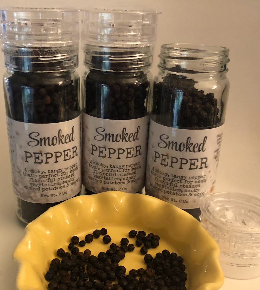 Flower Pepper, Smoked Pepper, Herb & Spice Blend Grinders
