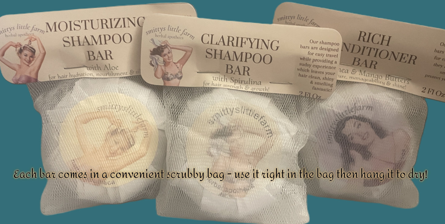 Solid Shampoo and Conditioner Bars