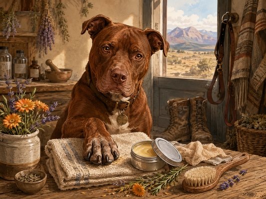The Farm Apothecary Guide to Dry Dog Paws