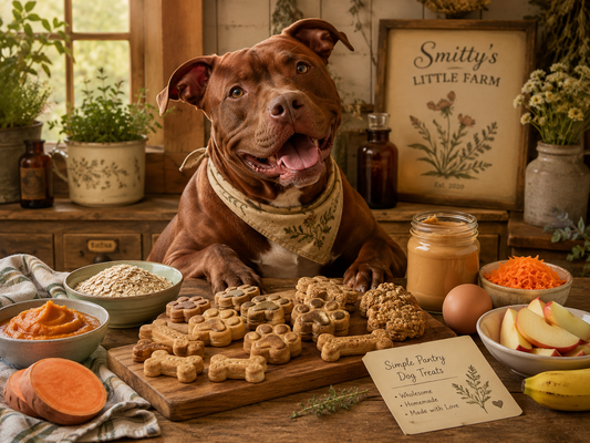 Homemade Dog Treats: Simple Pantry Ingredients, Smarter Snacks with Recipes!