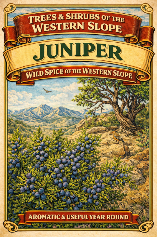 Juniper ~ Wild Spice of the Western Slope