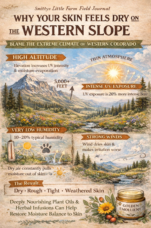 Why Western Colorado Destroys Your Skin And What Actually Helps