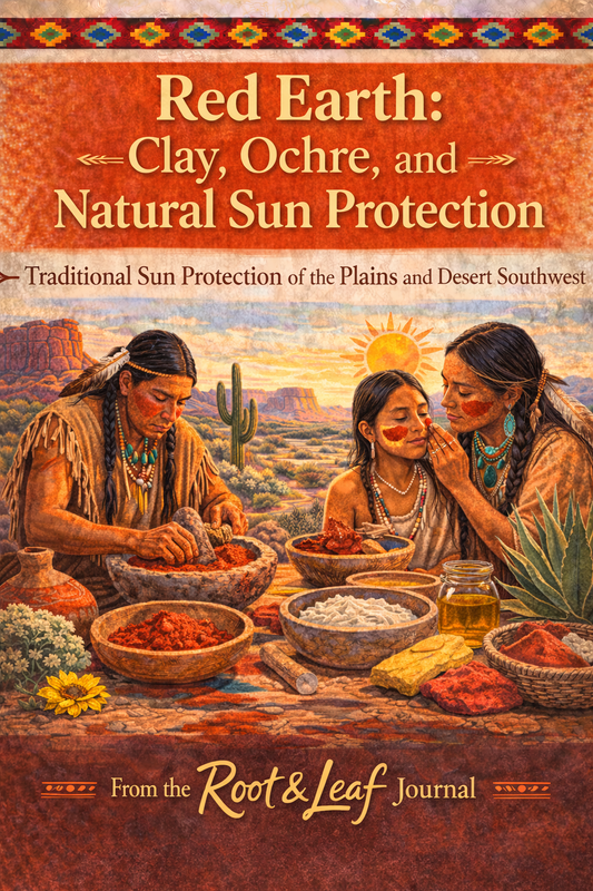 Red Earth: Clay, Ochre, and Natural Sun Protection