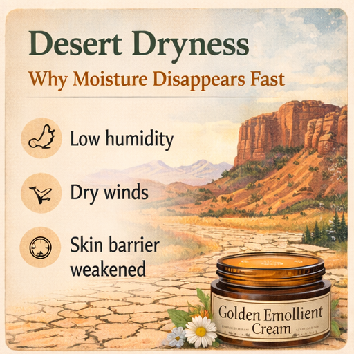 Why Dry Climates Challenge the Skin & How to Protect It Naturally