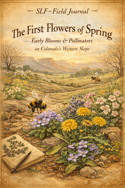 The First Flowers of Spring: Early Blooms and Pollinators on Colorado’s Western Slope