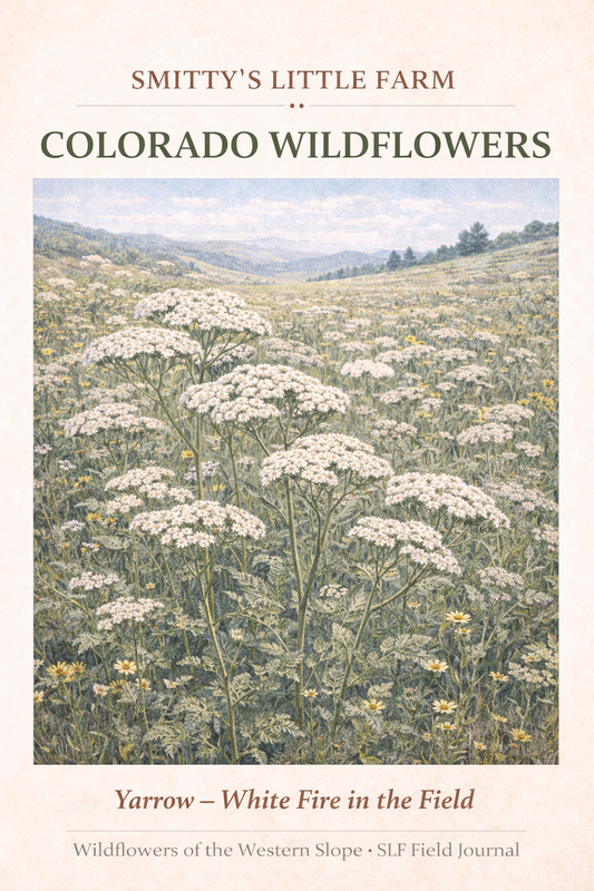 Yarrow ~ White Fire in the Field