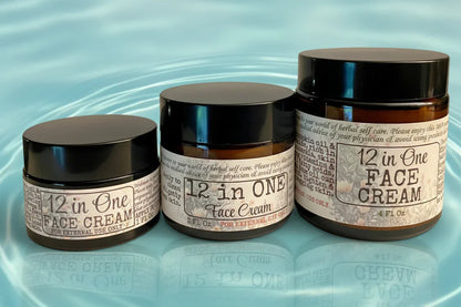 12 in One Face Cream Toning, Tightening & Moisturizing Facial Cream with Pumpkin Oil & Niacinamide - smittyslittlefarm