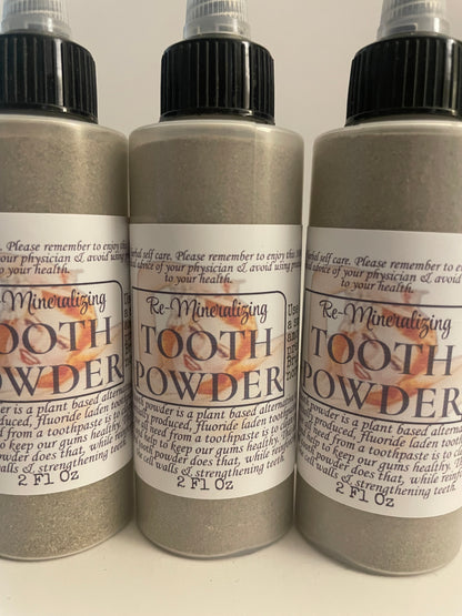 Tooth Powder - Mineral Rich & Travel Friendly