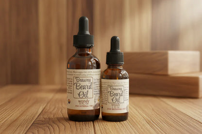 Brawny Beard Oil Natural Beard Oil for Moisture, Comfort & a Well-Groomed Finish - smittyslittlefarm