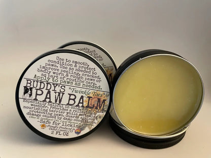Buddy’s Good Dog Herbal Paw Balm ~ Protective & Conditioning Care for Dogs - 2 oz Tin - smittyslittlefarm