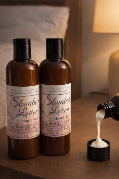 Slumber Magnesium Lotion - Naturally Beneficial for Sleep & Skin Health - smittyslittlefarm