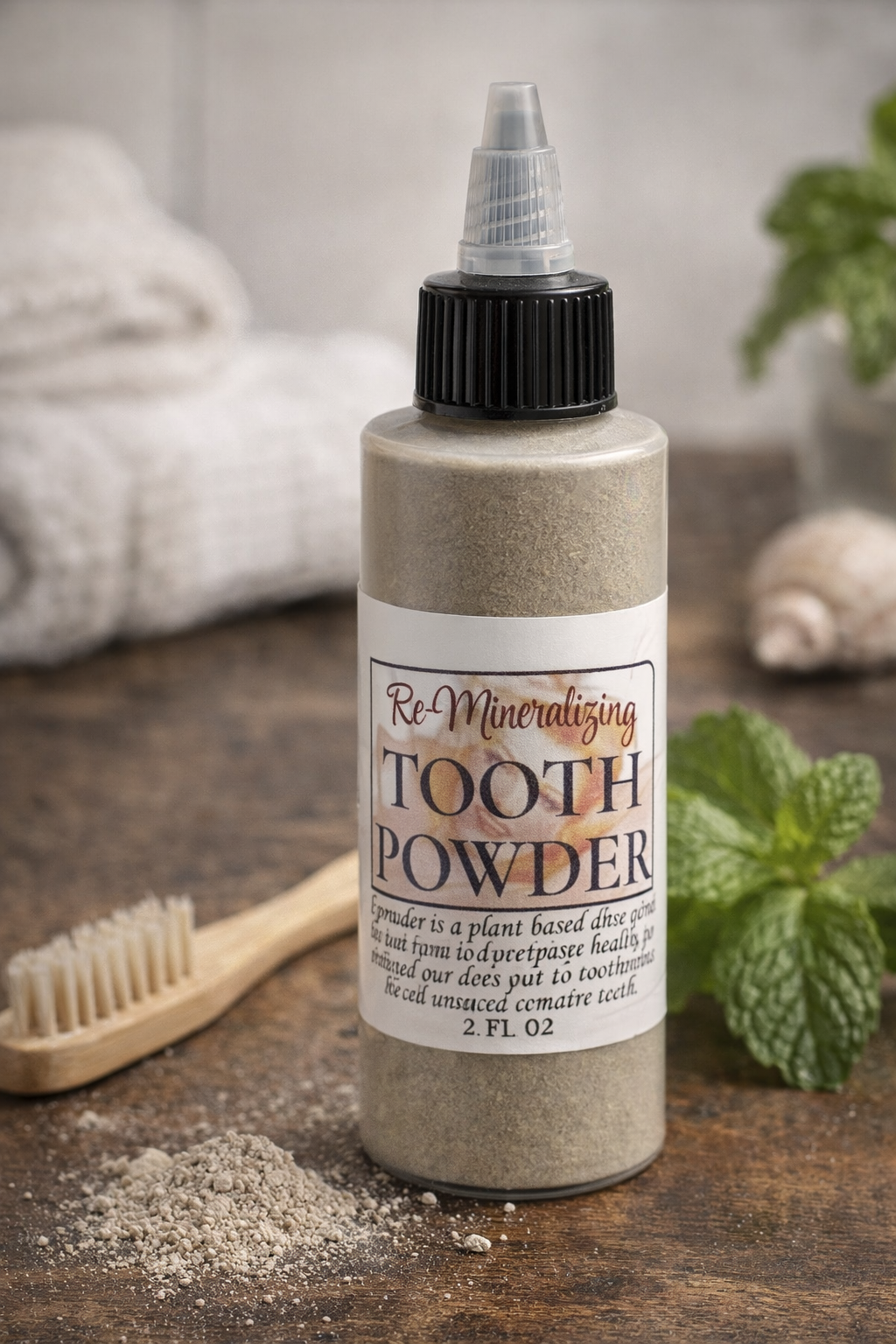 Tooth Powder - Mineral Rich & Travel Friendly