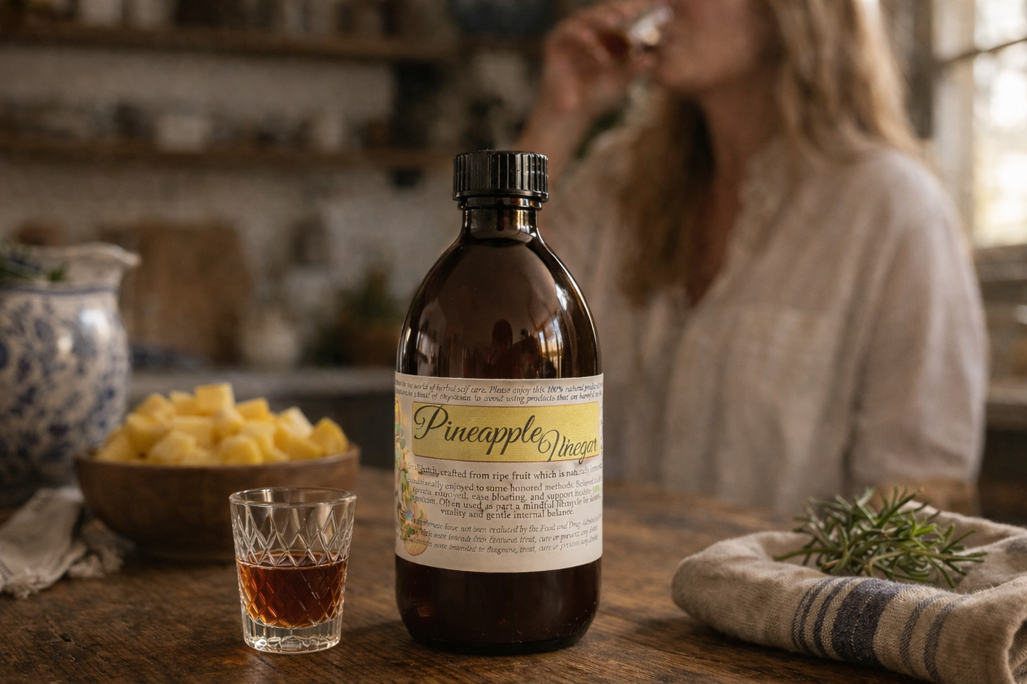Small-Batch Fruit Vinegar for Gut Health