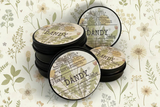 Handy Dandy Salve with Dandelion - smittyslittlefarm