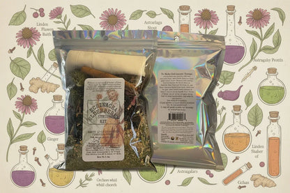 Echinacea Elderberry Syrup Traditional Herbal Wellness Syrup - Ready-to-Use or DIY Kit - smittyslittlefarm