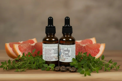Funky Foot Fungus De-funker - Natural Foot Care , Small Batch Serum - smittyslittlefarm