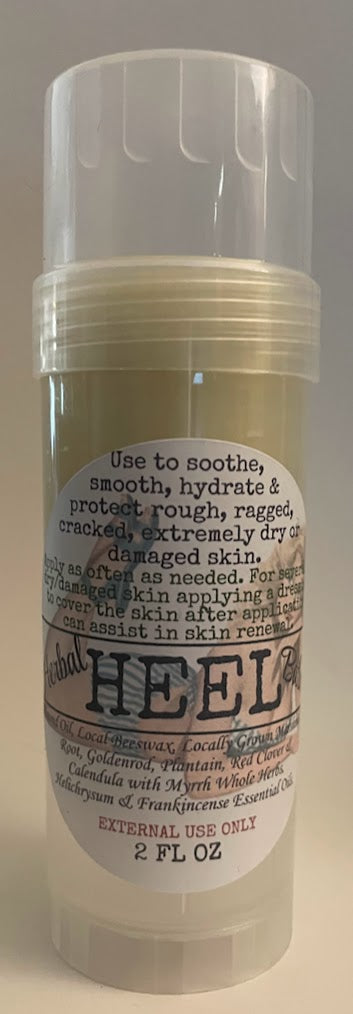 Herbal Heel Balm - Now in a convenient twist up tube for easy application!