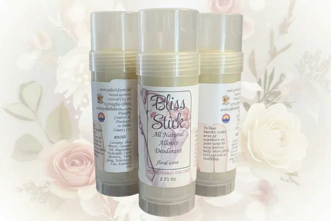 Bliss Stick All-Natural Allover Deodorant for Everyday Freshness - smittyslittlefarm