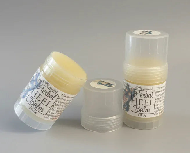 Herbal Heel Balm for Dry, Cracked & Rough Skin - smittyslittlefarm