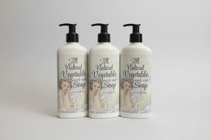 All Natural Vegetable Soap Liquid Castile-Style Soap | Plant-Based & Gentle - smittyslittlefarm