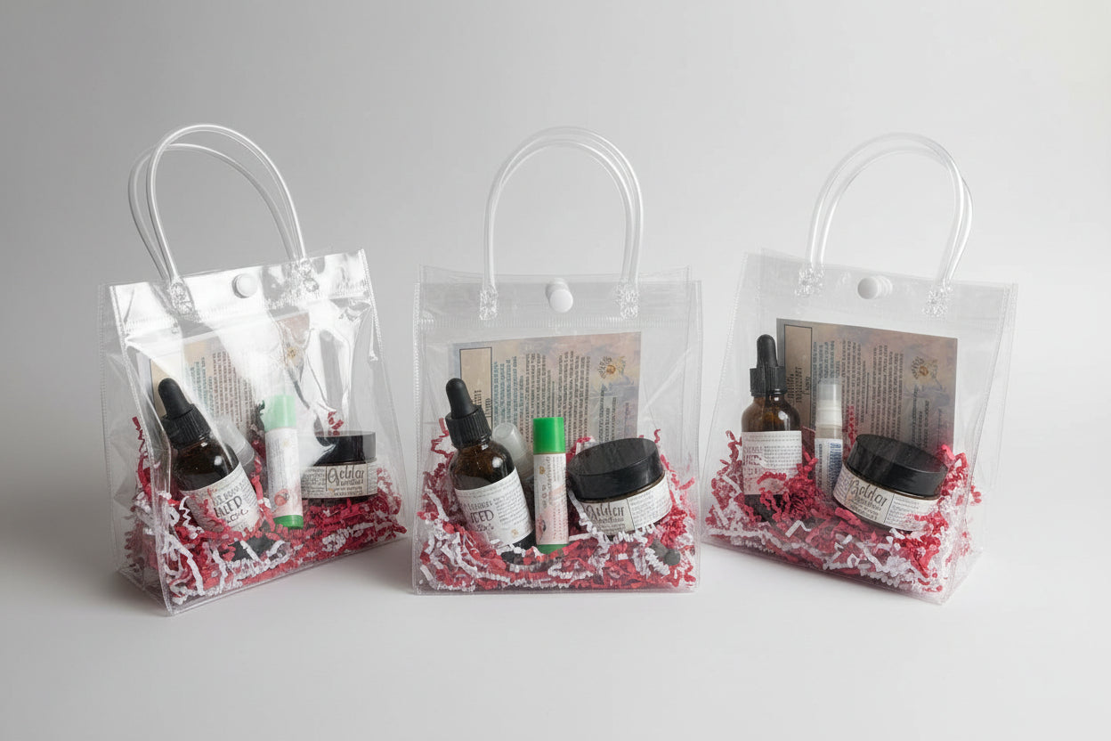 All Occasion Great Little Gift Bags $25 each! Natural Skincare in a Convenient Artisanal Gift