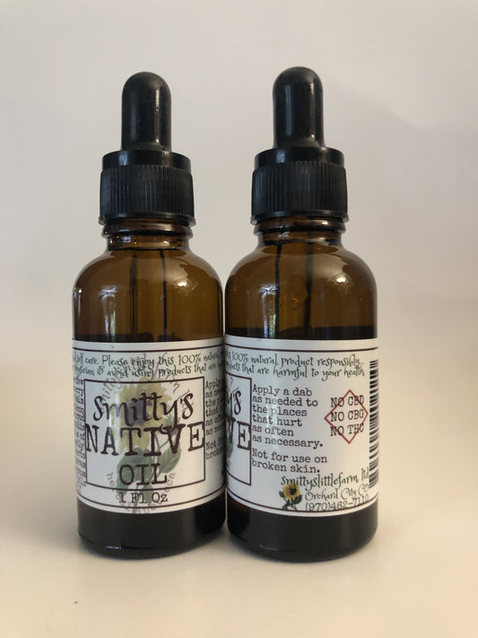 Smittys Native Oil (formerly Herbal Pain Oil)
