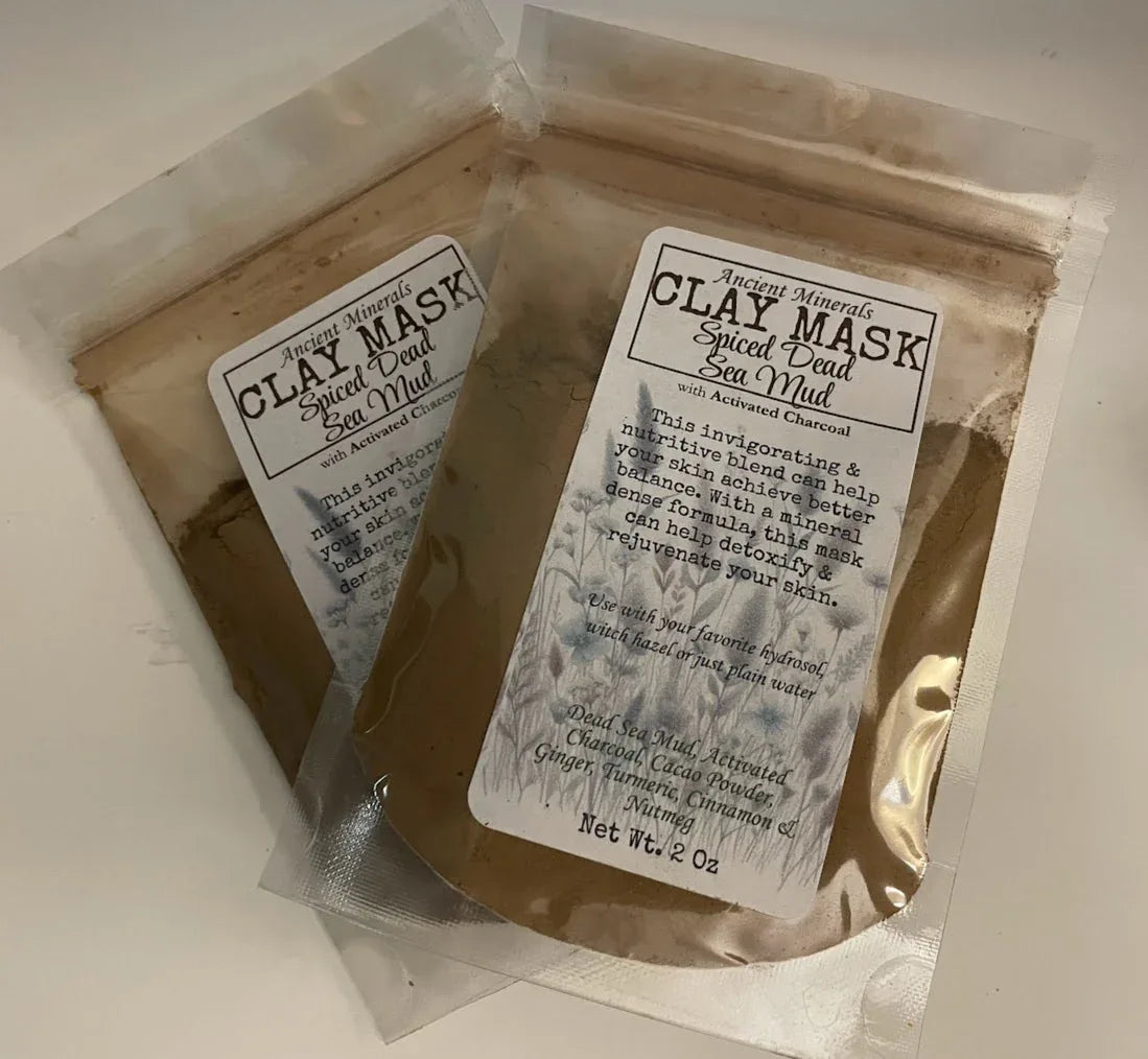 Ancient Minerals Skin Restorative Face Masks – Botanical Clays & Herbs for Refined Skincare Rituals - smittyslittlefarm