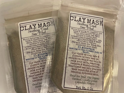 Ancient Minerals Skin Restorative Face Masks – Botanical Clays & Herbs for Refined Skincare Rituals - smittyslittlefarm