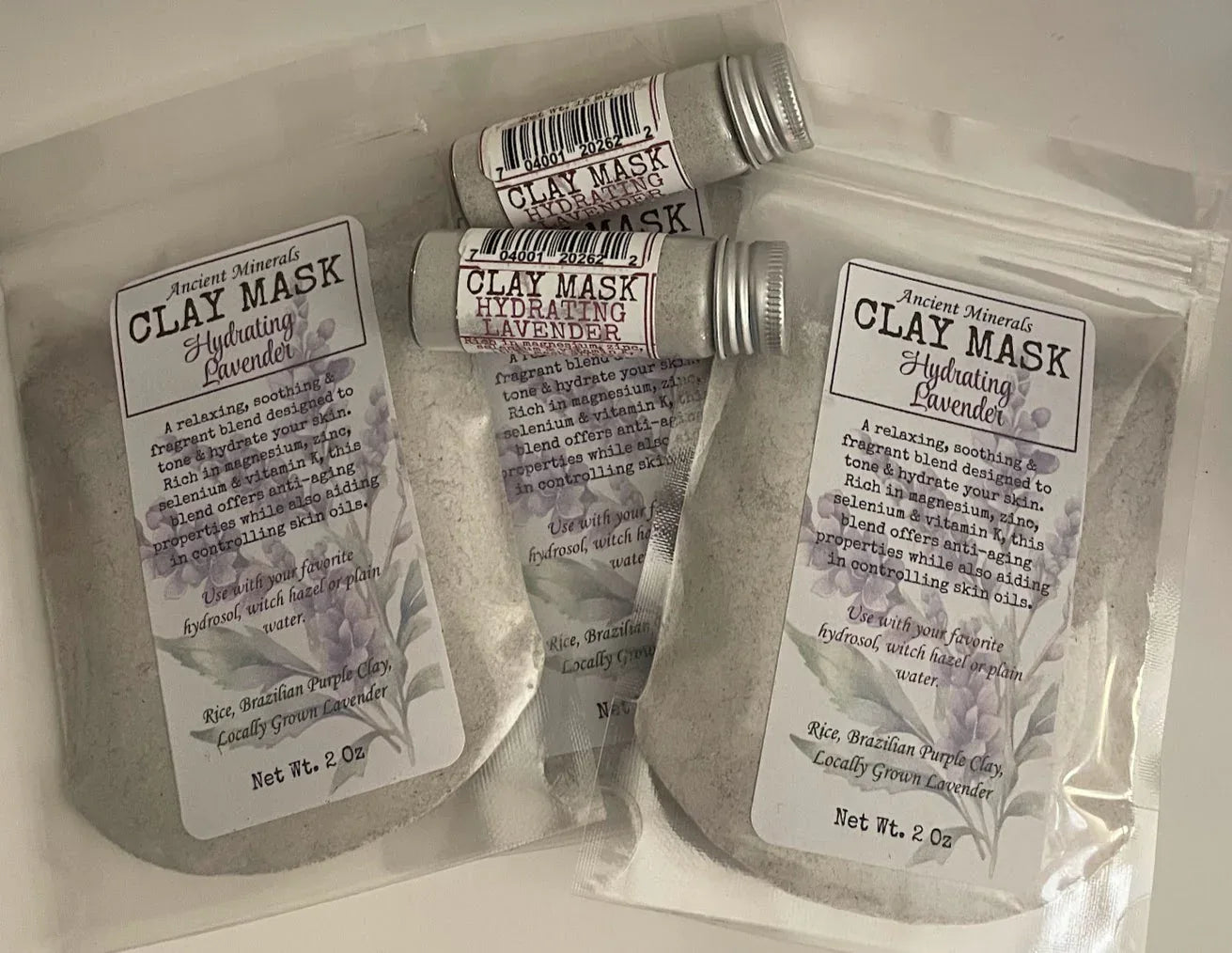 Ancient Minerals Skin Restorative Face Masks – Botanical Clays & Herbs for Refined Skincare Rituals - smittyslittlefarm