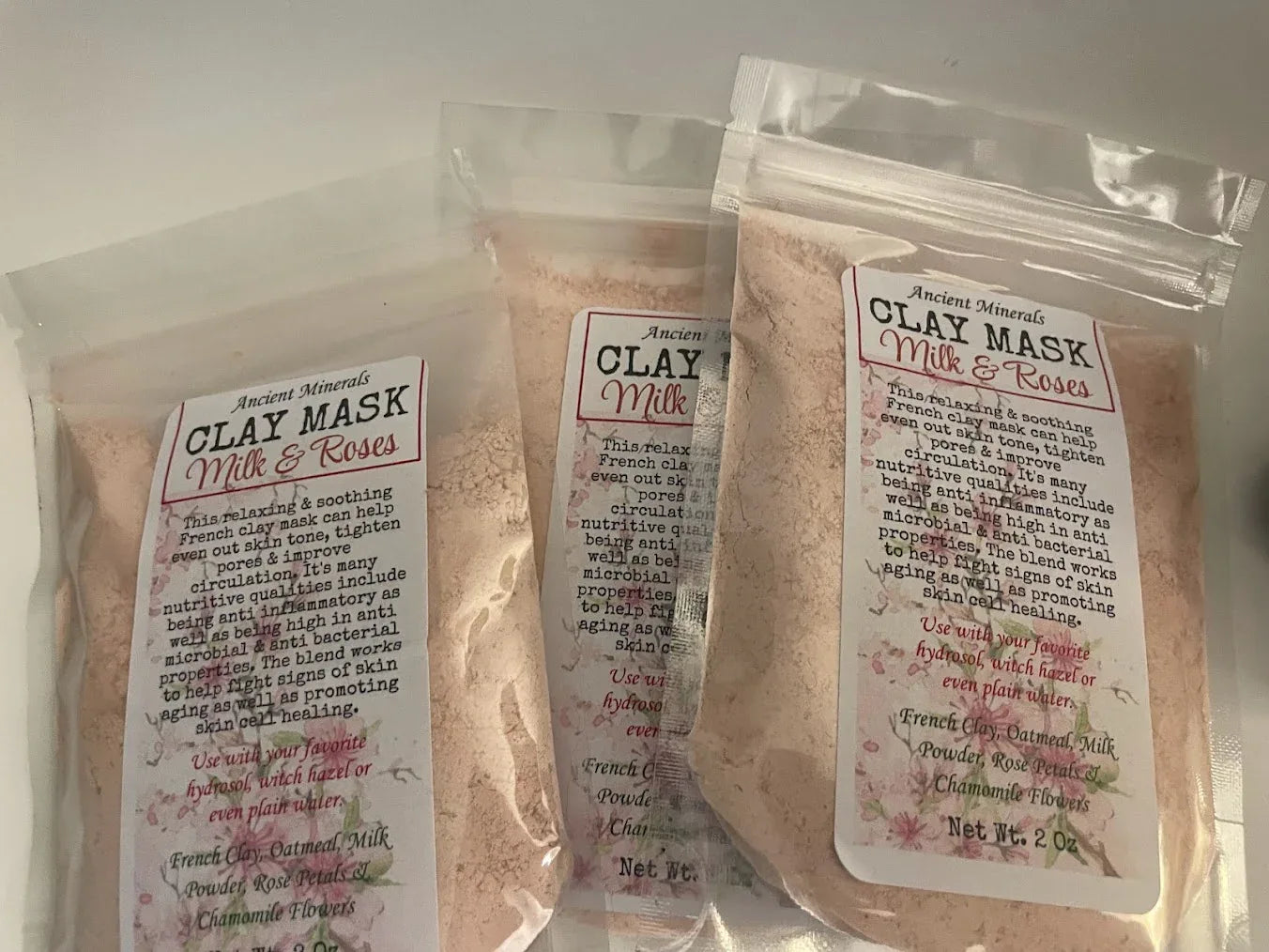 Ancient Minerals Skin Restorative Face Masks – Botanical Clays & Herbs for Refined Skincare Rituals - smittyslittlefarm