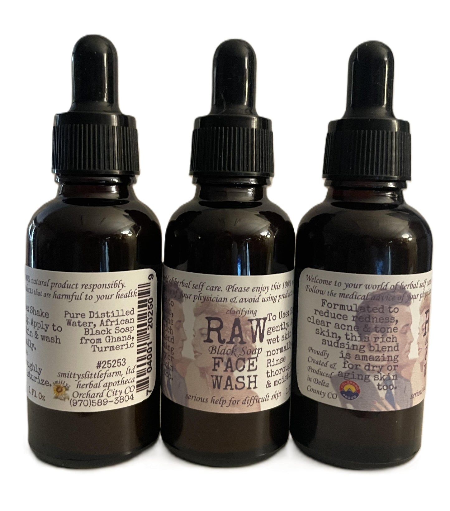 RAW Clarifying Face Wash with African Black Soap