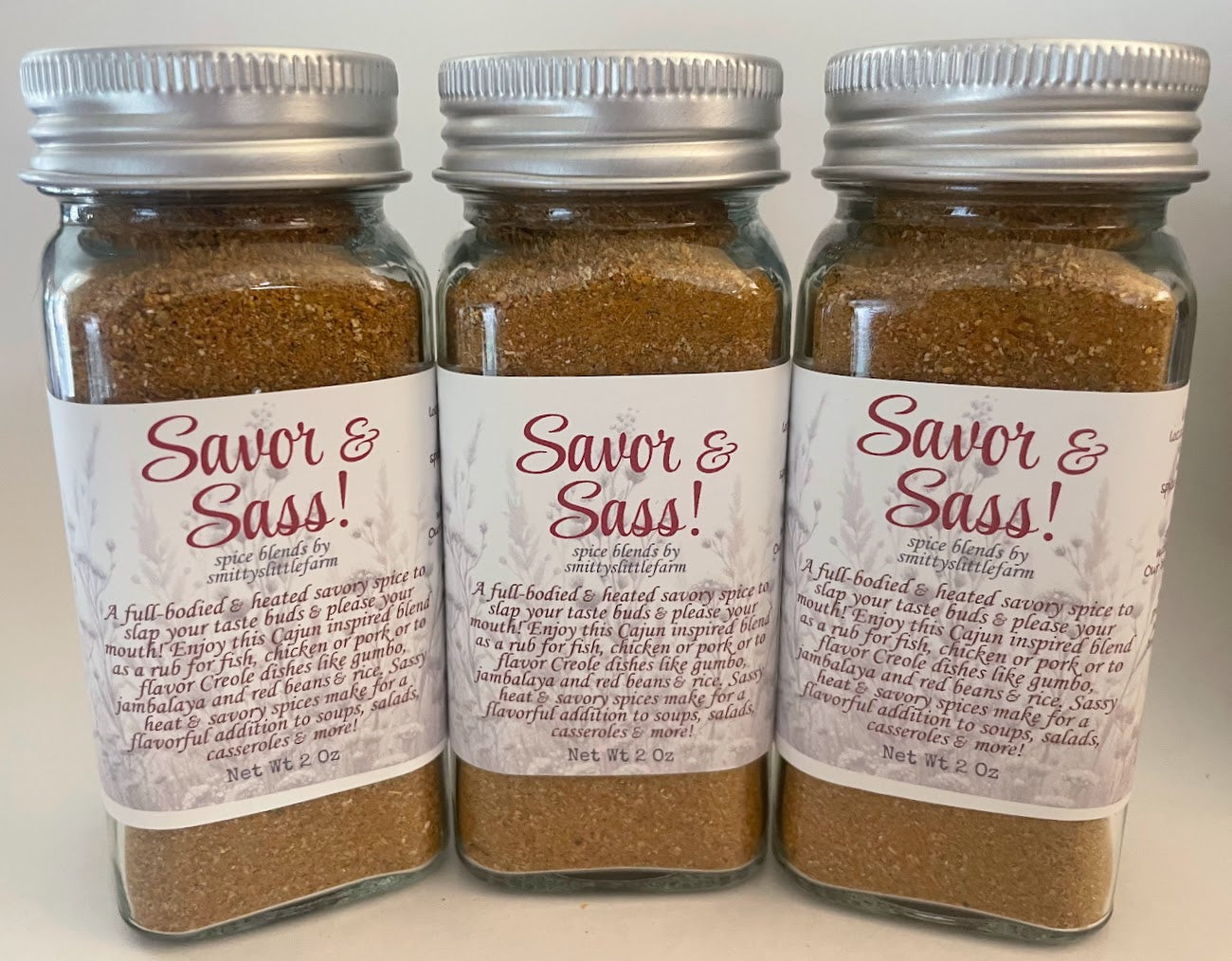 Herb & Spice Salt Blends Shakers Lg